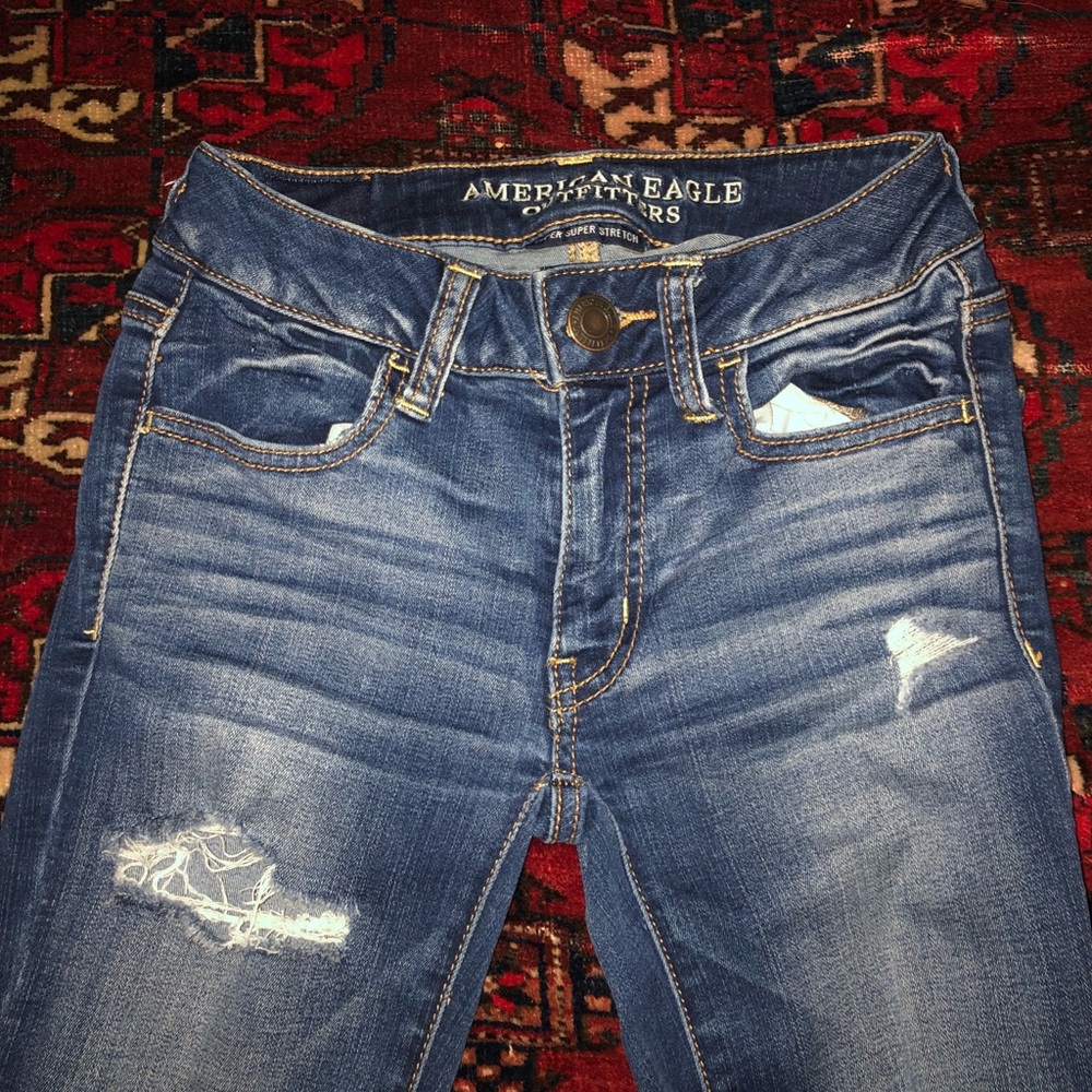 ae ripped jeans